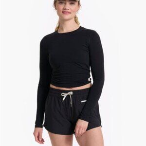 Vuori Long Sleeve Coast Crop Crew